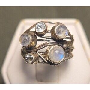 Vintage sterling silver ring sz 5